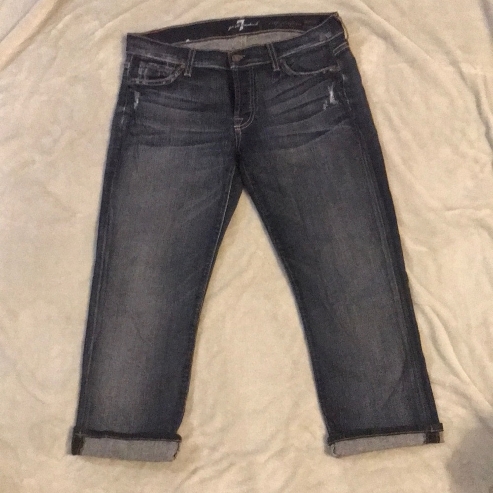 7 For All Mankind Cropped Jeans size 4/27